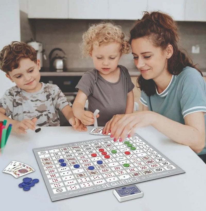 سيكوانس لعبة لوحية استراتيجية ممتعة للعائلة والأصدقاء في الحفلات - Image 2